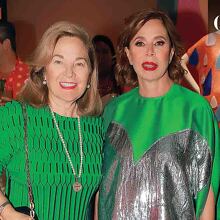 Liliana Melo de Sada y Ágatha Ruiz De la Prada / Fotos: Daniel Saldívar