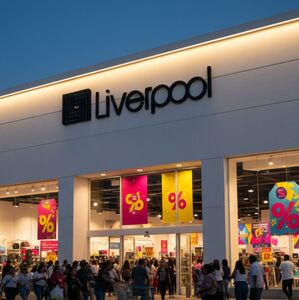 Liverpool lanza su campaña previa al Buen Fin 2025 con grandes descuentos (IA)