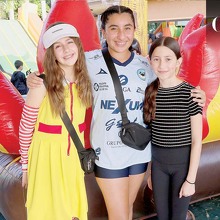 Valentina Nader, Ana Victoria García Y María José Hinojosa / Foto: Ingrid Guerrero