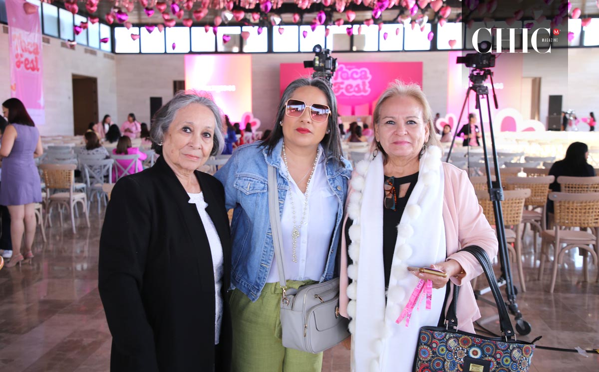 Mary Macías, Gaby García y Carmen Macías