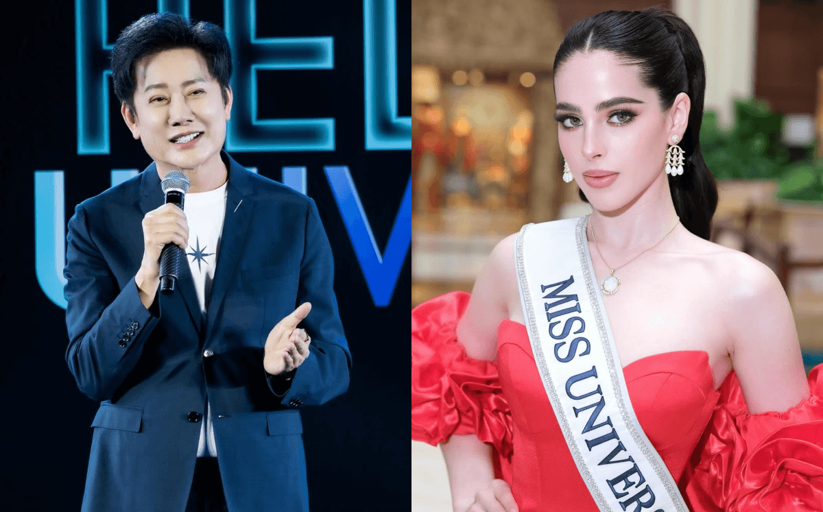 Nawat Itsaragrisil llamó a seguridad contra Fátima Bosch en Miss Universo 2025 (Foto: IG)