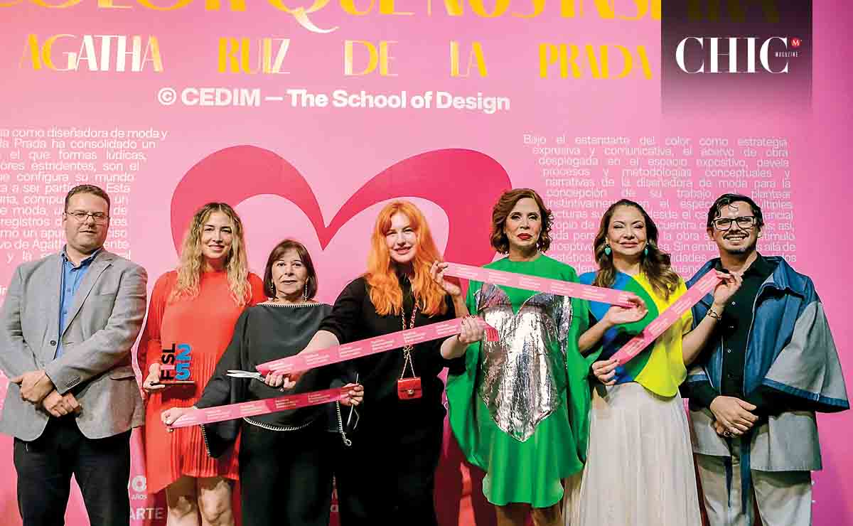 Ricardo Marcos, Erika López, Rosa María Rodríguez, Victoria Kühne, Ágatha Ruiz de la Prada, Leslie García Novak y Eliud Nava / Fotos: Daniel Saldívar