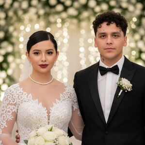 Ángela Aguilar confirmó que se casará por la iglesia con Christian Nodal por la iglesia (IA)