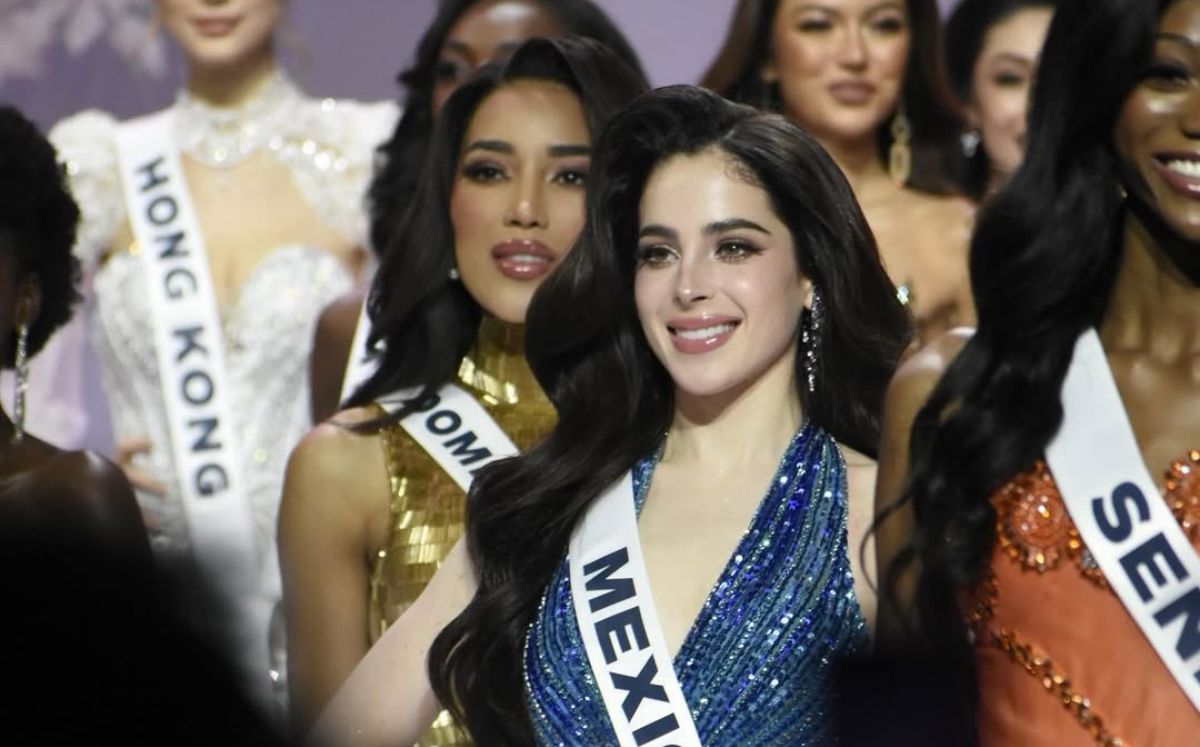 Fátima Bosch sufre incómodo momento en evento de Miss Universo (Foto: Instagram)