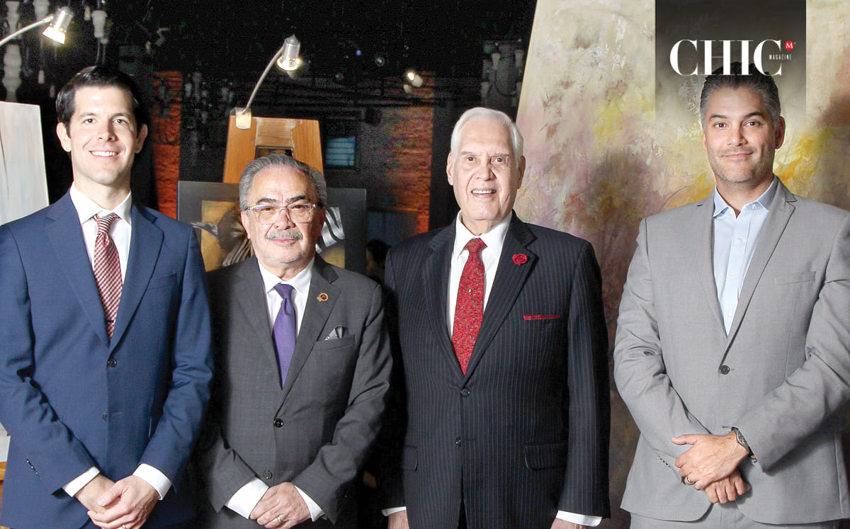 Fernando Aragon, José Sierra, Enrique Alvarez Viaña y Fernando Alzaga