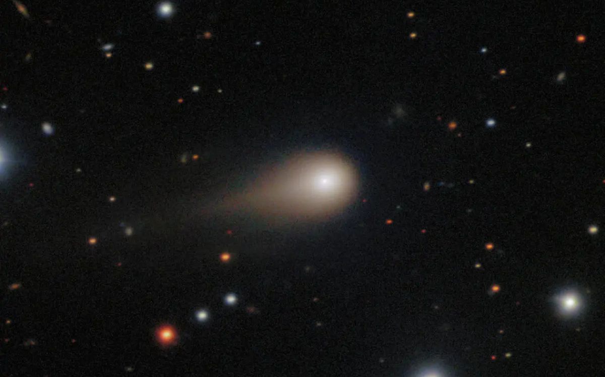 Científicos detectaron una misteriosa señal de radio proveniente del cometa 3I/ATLAS (Wikimedia)