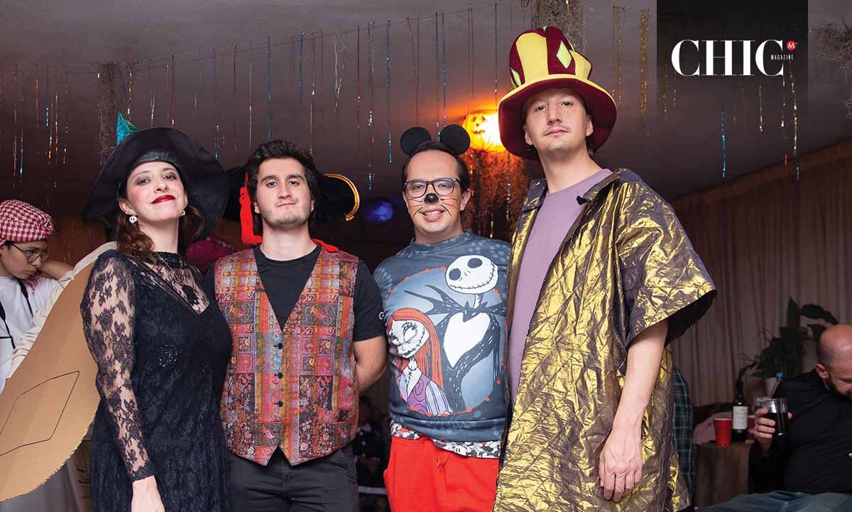 Consuelo Torres, Ramón Colmenares, Ricardo Torres y Carlos Lichtle