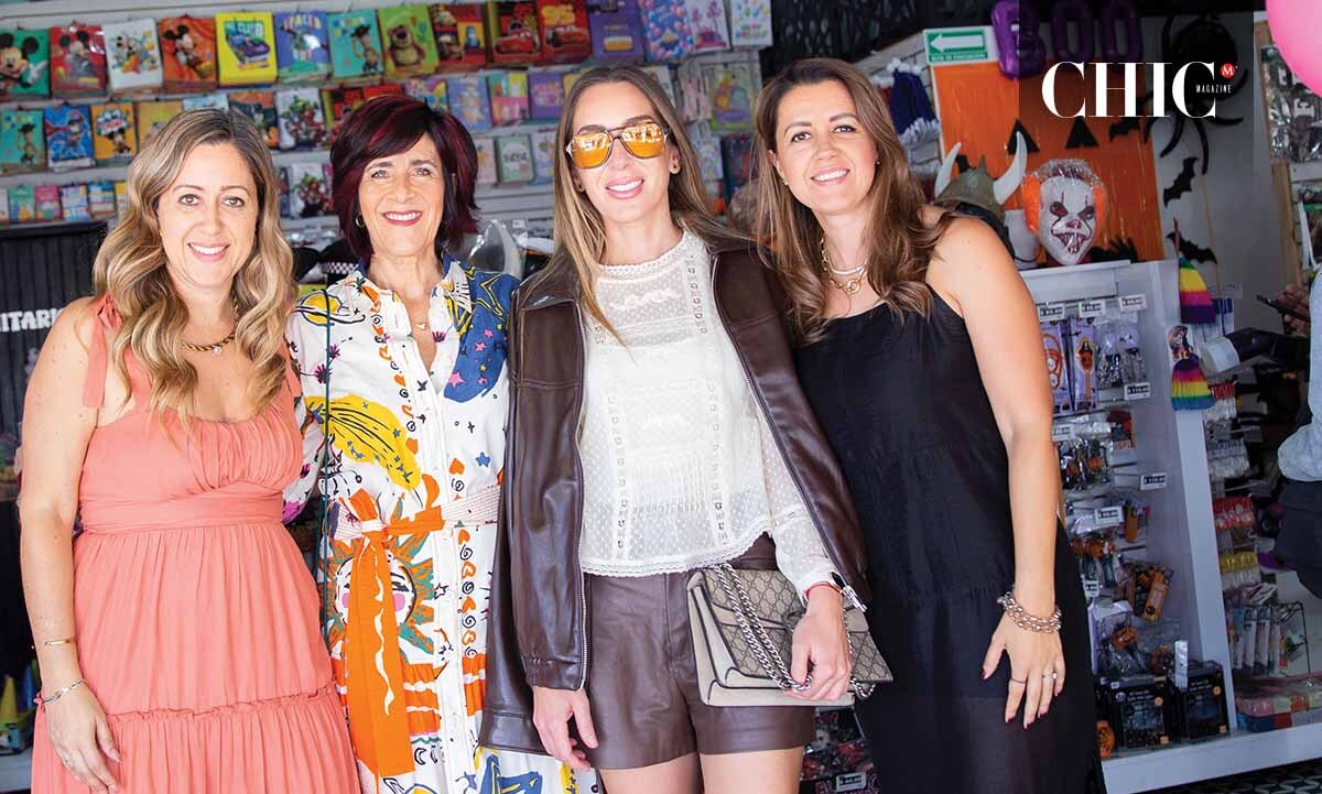 Rous Aguilar, Sandra García, Consu Galizzi y Fernanda Aguilar (Fotos: Yanahui F. Sevilla)