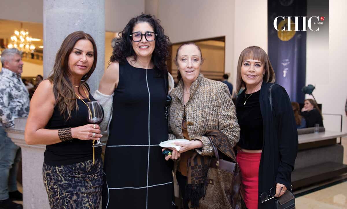 Mónica De Unanue, Nora Adame, Mónica Fernández y Lilia Rosales