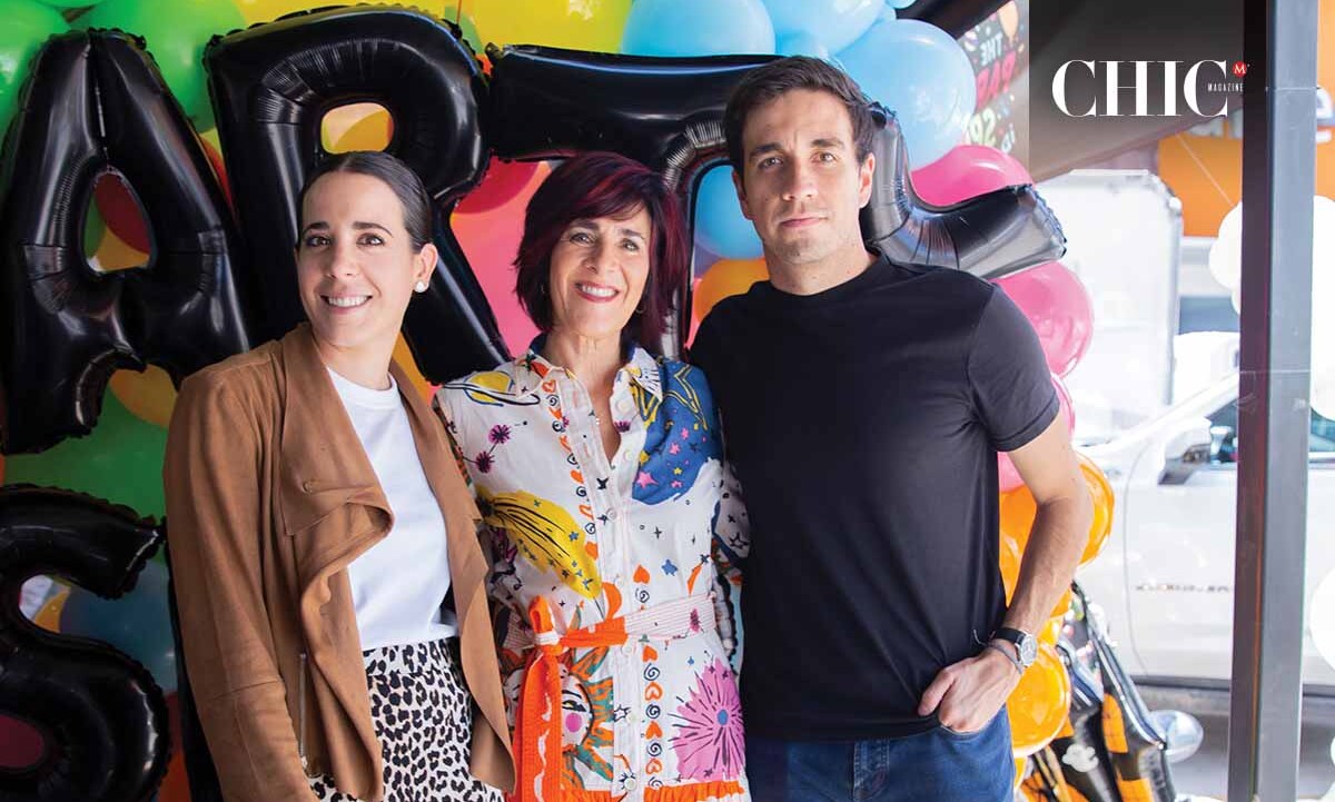 Natalia Pellegrin, Sandra García y José Miguel Smithes