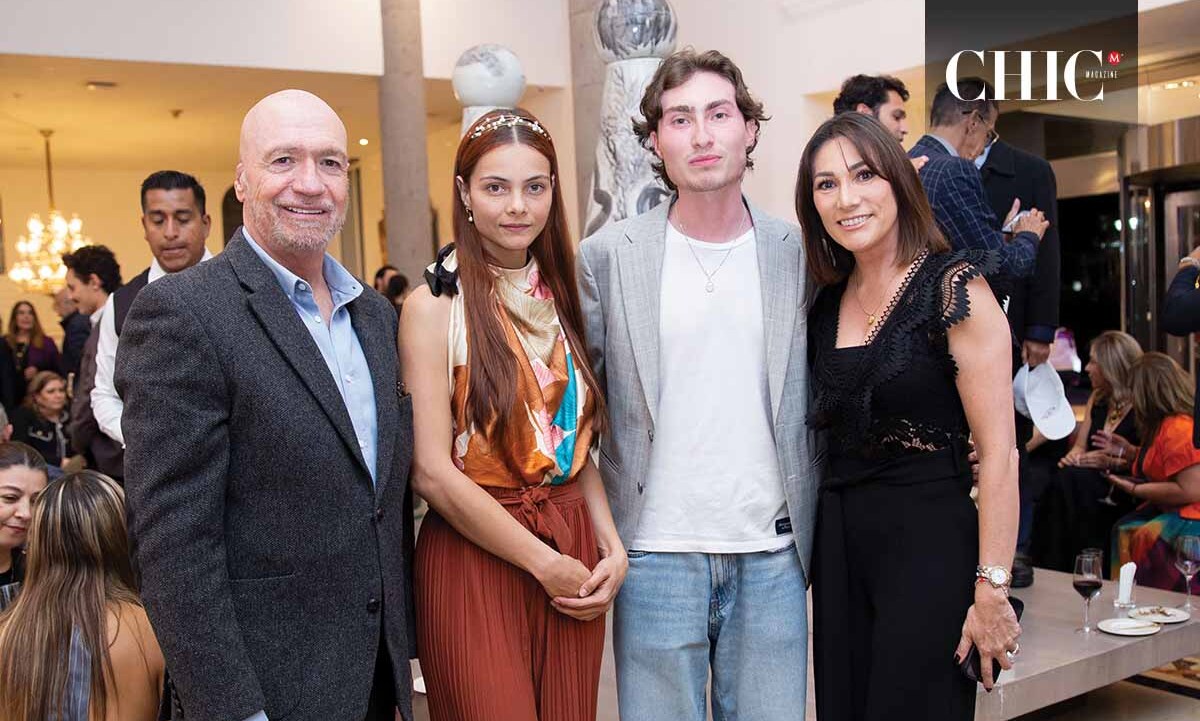 Andrés Cervantes, Vero Ramos, Andrés Mateos y Tere Cervantes