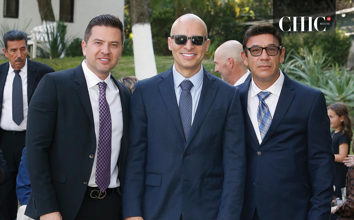 Armando Montemayor, Alejandro Rivera y Gerardo Escamilla