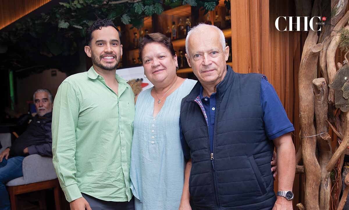 Germán Cepeda, Elvia Cepeda y Eloy Cepeda