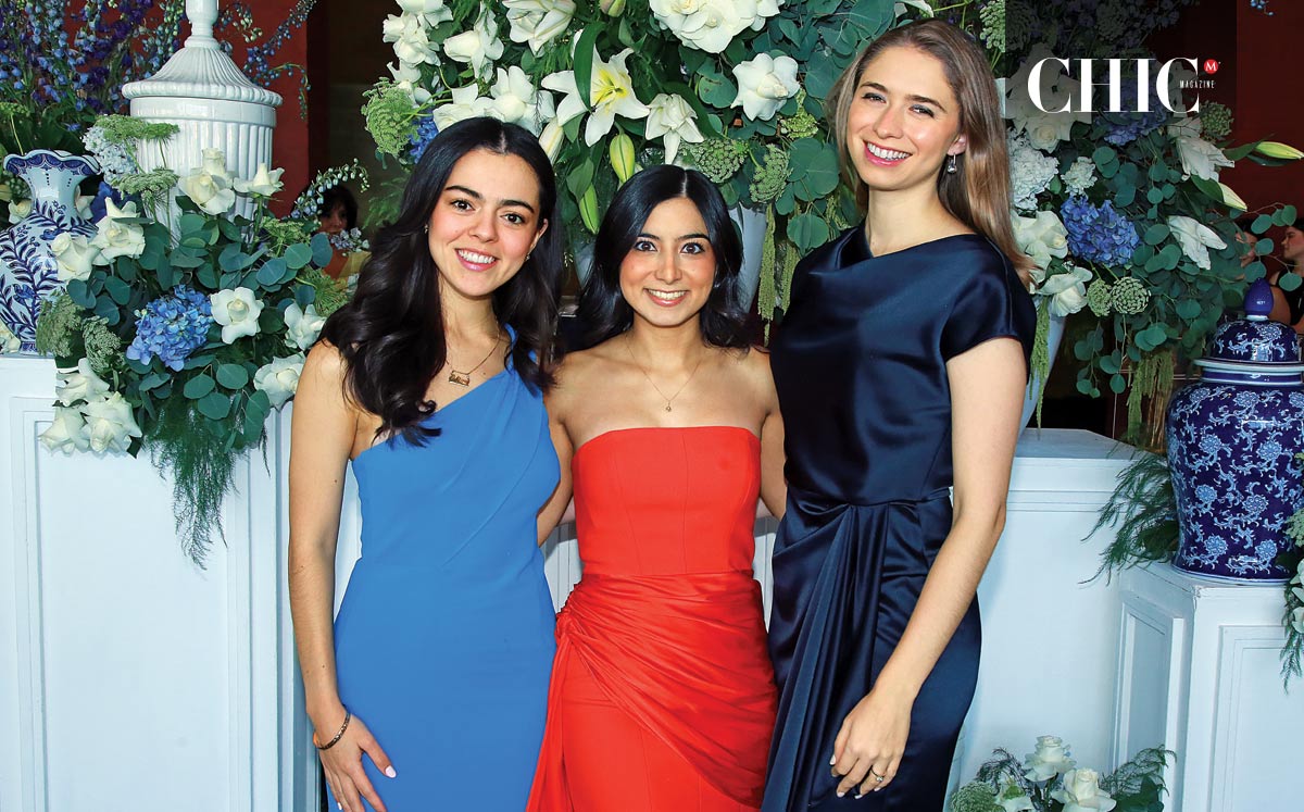 Edina Velasco, Cristina De la Maza y Eugenia Pozas