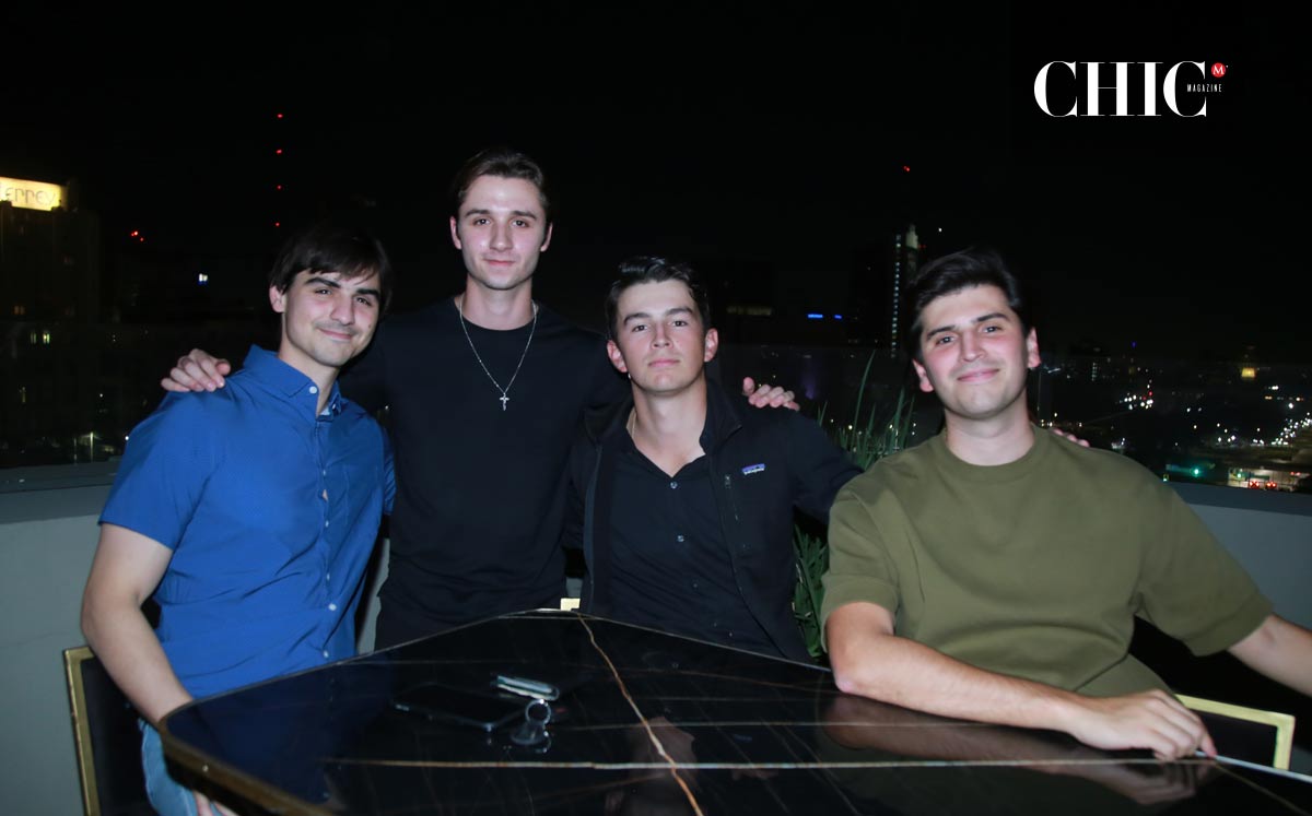 Miguel Pozas, Fernando Pozas, Tomás Heckmuller y David Heckmuller