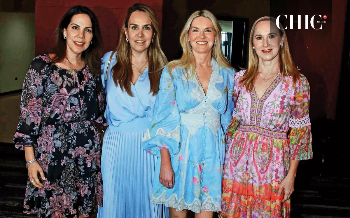 Rocío Flores, Érika Maldonado, Rosario Guerra y Katia Medina de Galán