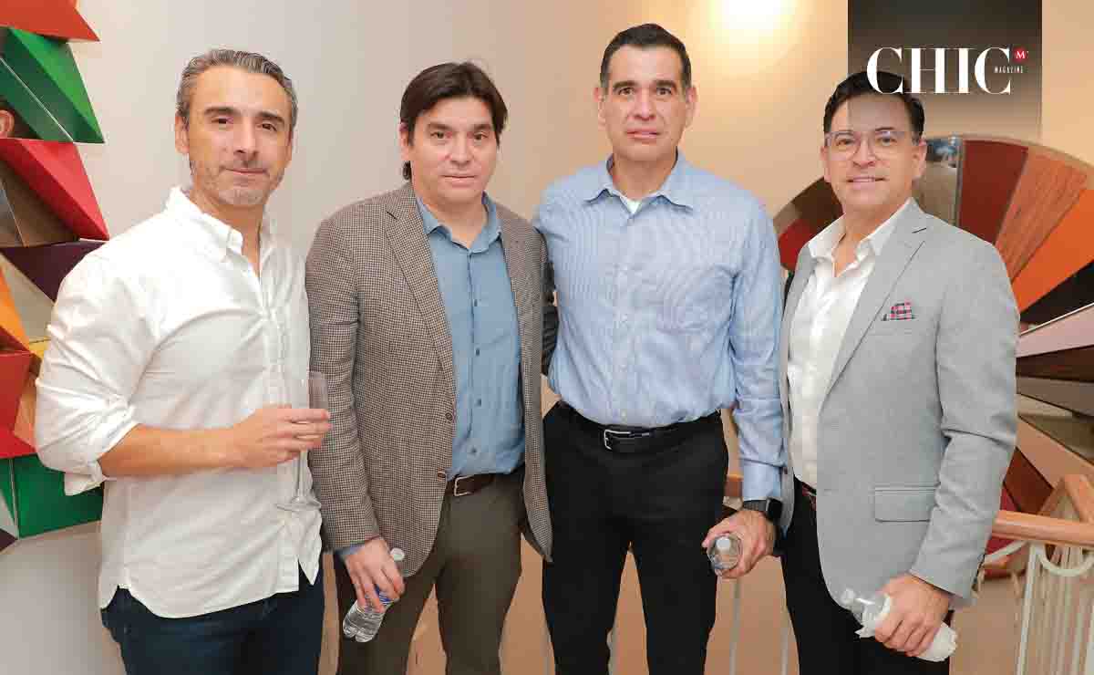 Rolando Elizondo, Arturo Moyeda, Manuel Montemayor y Adrián Garza / Fotos: Daniel Saldívar