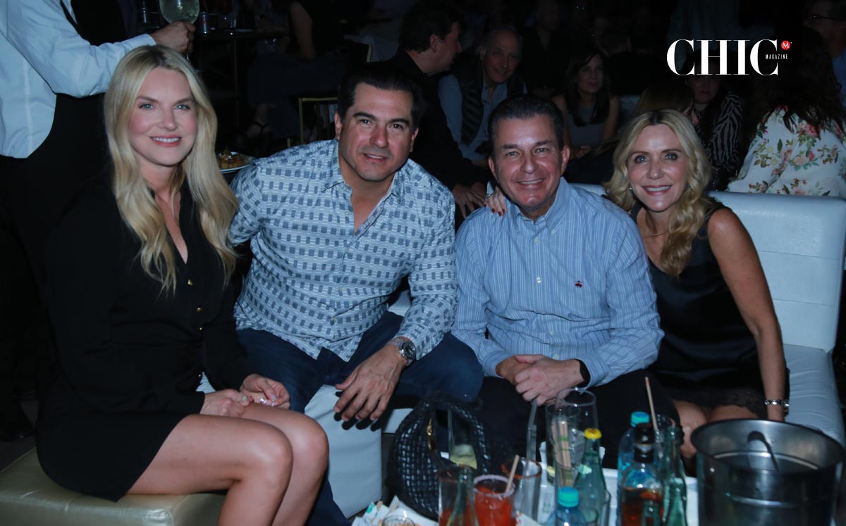 Rosario Guerra, Elías Castro, Gonzalo Lozano y Dora Pérez de Lozano