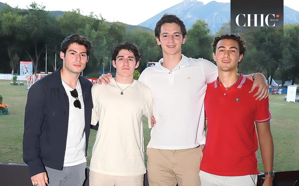 Santiago Moctezuma, Manolo Mariscal, Roberto Ponce y Baltazar Lozano