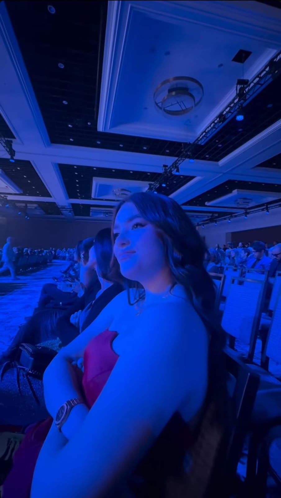 Emily Álvarez asistió a los Latin Grammy 2025 con su novio (Instagram)