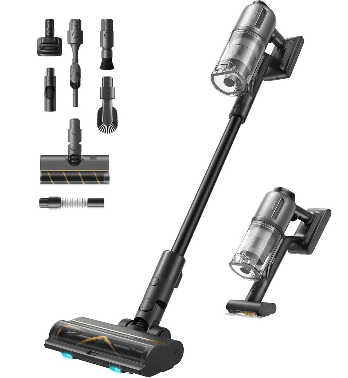 Así se ve la aspiradora inalámbrica Dreame Z30 (Foto: Amazon)