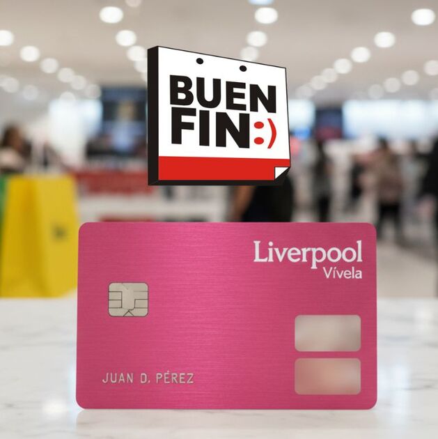 Liverpool anuncia sus promociones bancarias para El Buen Fin 2025 con bonificaciones, puntos dobles y meses sin intereses (IA)