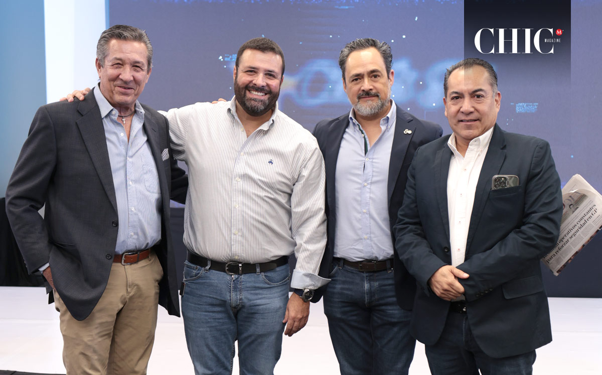 Alberto Allegre, Arturo Ortiz, José Luis Benitez y Guillermo Martínez