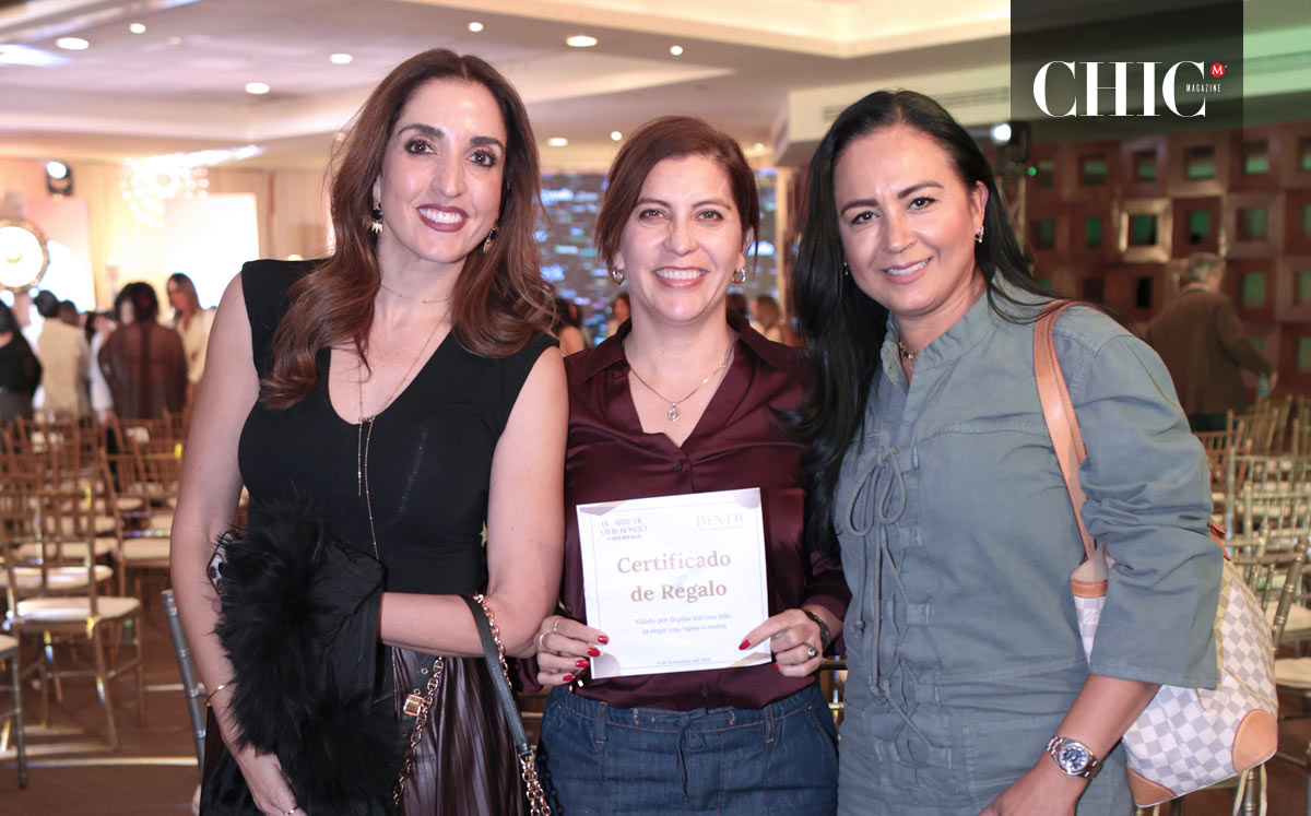 Claudia, Marcela y Argelia