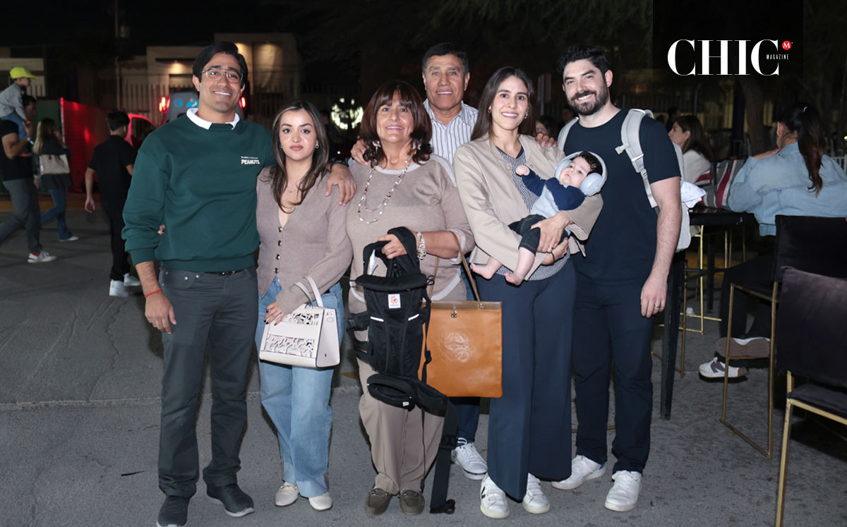 David, Paola, Caro, David, Vilma, Alejandro y Oscar