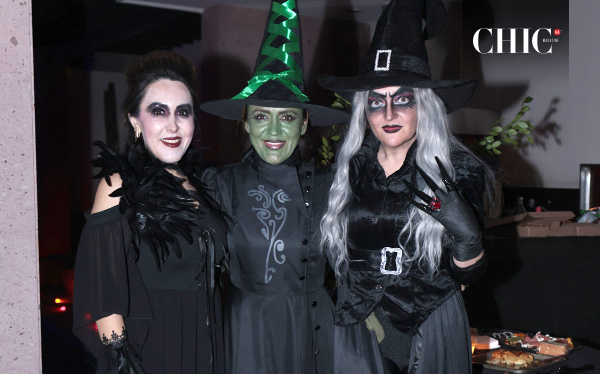 Elisa Esparza, Hilda Gallegos y Claudia Leal