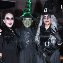 Elisa Esparza, Hilda Gallegos y Claudia Leal