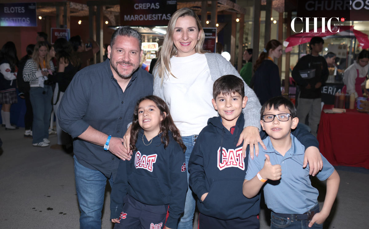 Erick Enriquez, Gaby Martínez, Ana Lucía, Diego y Mateo