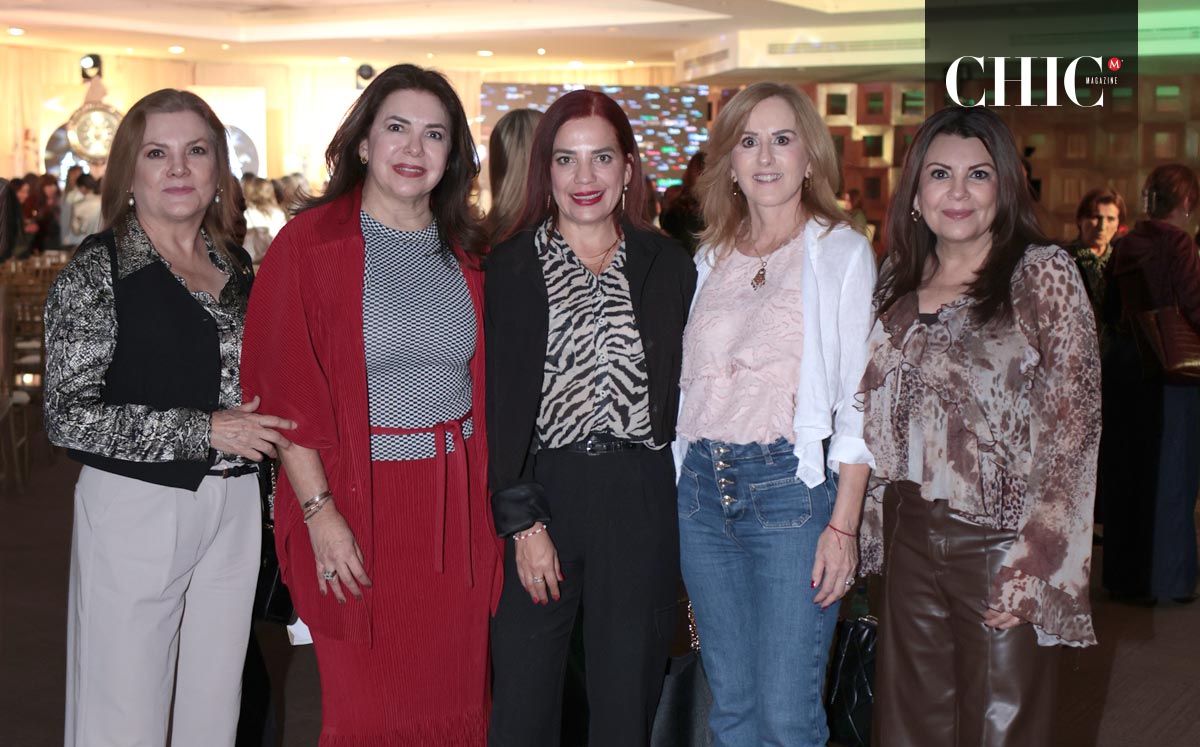 Eva, Luli, Erika, Susana y Gaby