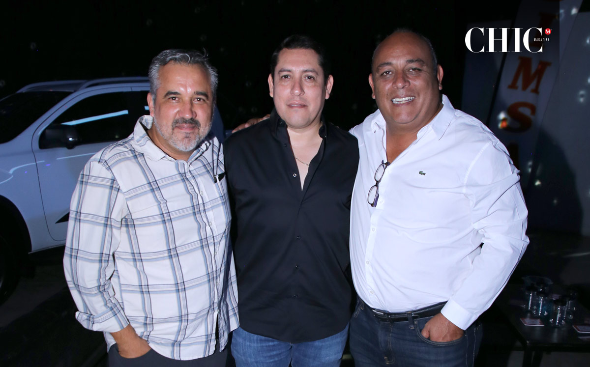 Fernando Vazquez, Pablo Jiménez y Carlos Gamboa