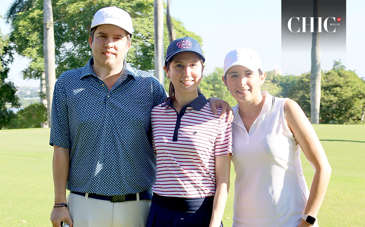 Jaime Meza, Sandra Rábago y Judy Collado