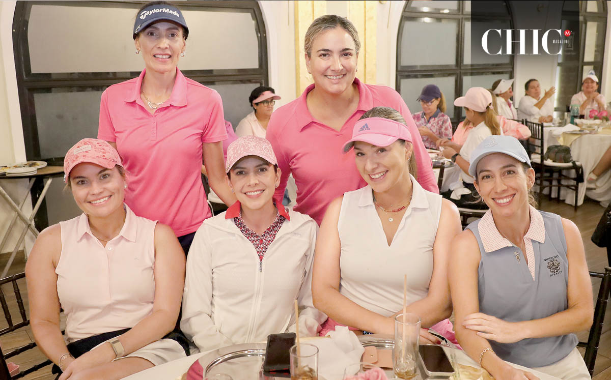 Alondra González, Maru Cuadra, Paulina Manautou, Enna González y Melissa Ramírez