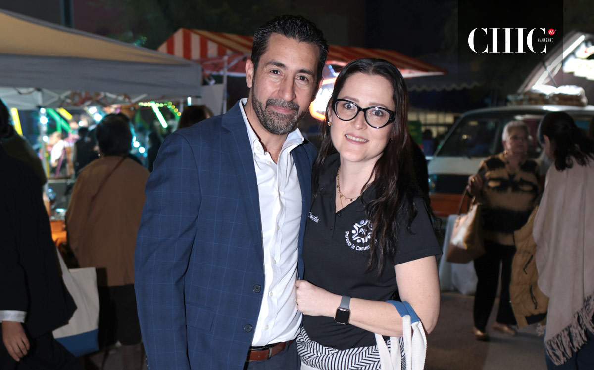 Luis Cuerda y Claudia Fernández