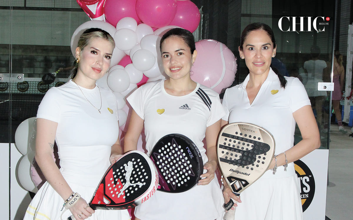 Romina Castro, Andrea Rosas y Vero Lory