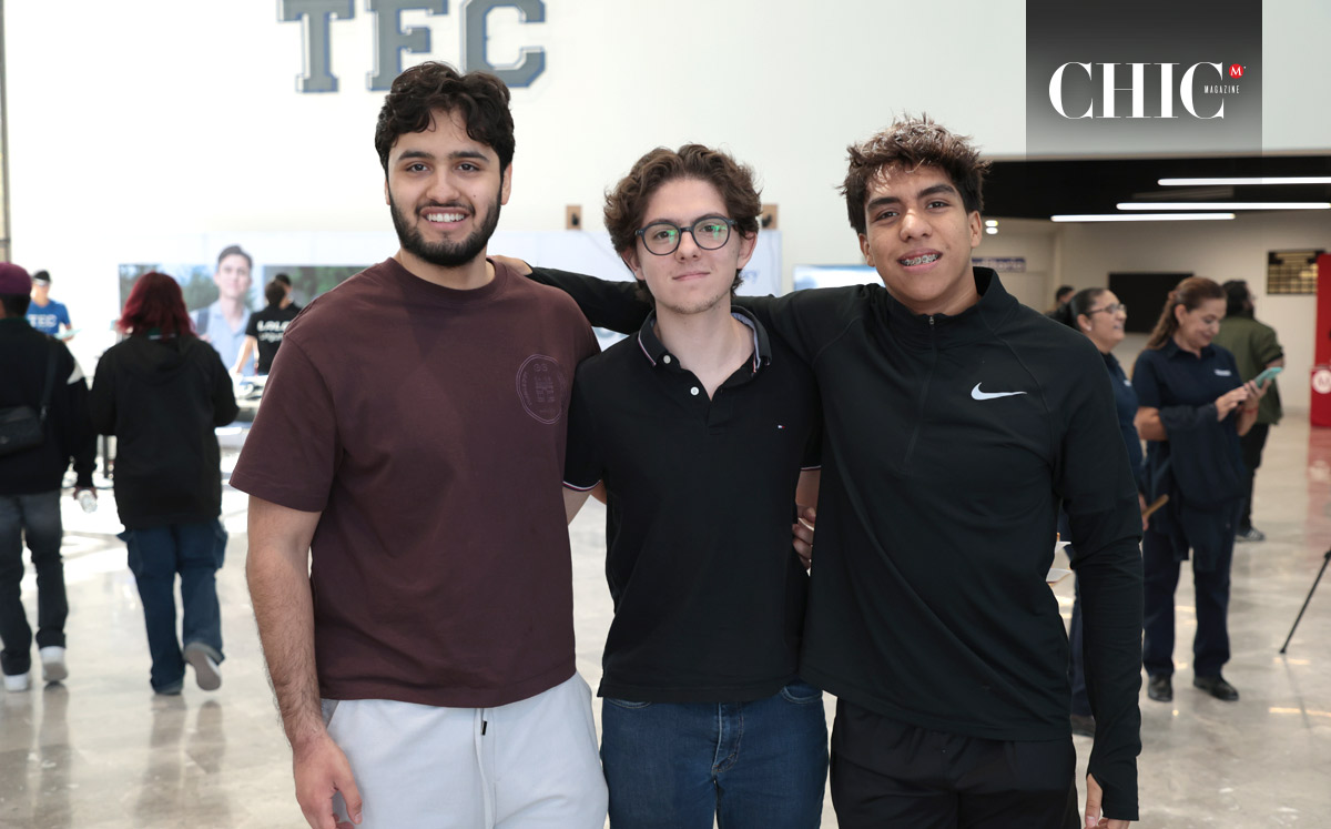 Santiago Elías, Faruk Fernández y Sayed Álvarez