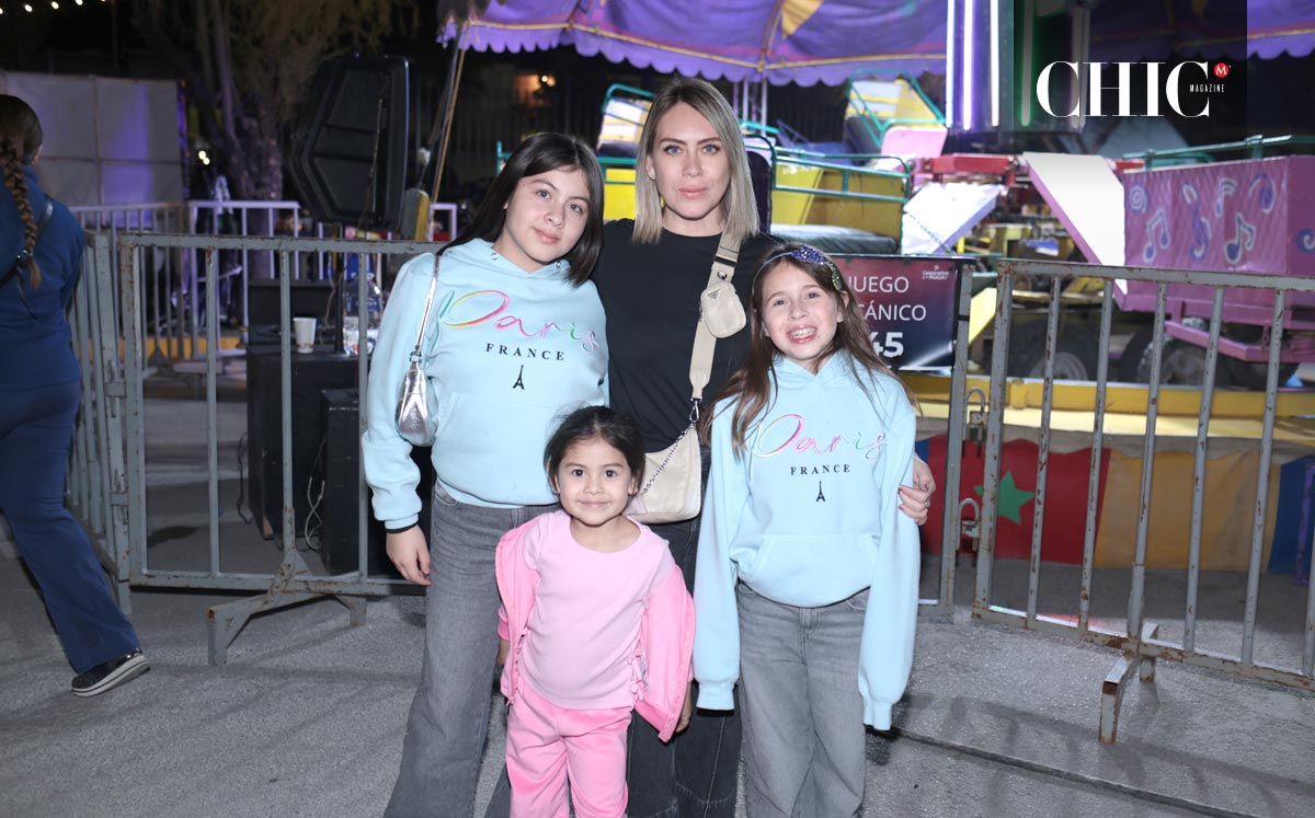 Valentina, Rebeca, Mía y Arantza