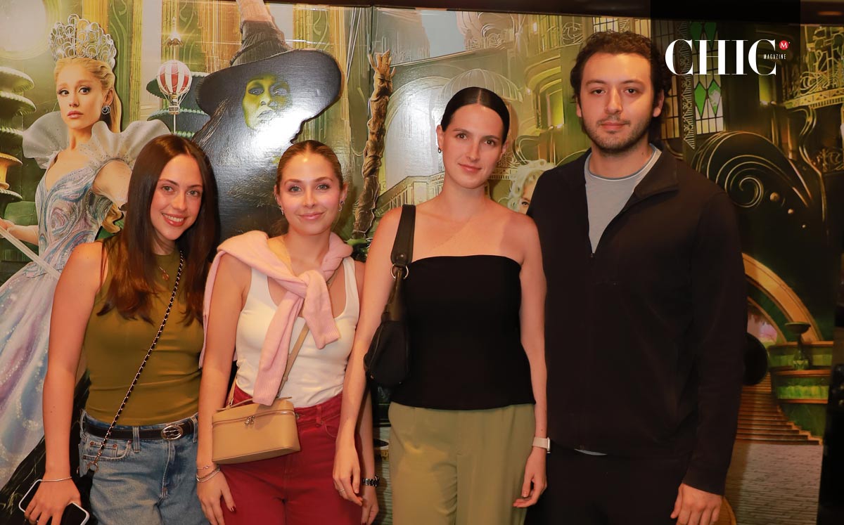 Ana Sofía Jaime, Jimena Elizondo, Eugenia Rodríguez e Isaac Vega