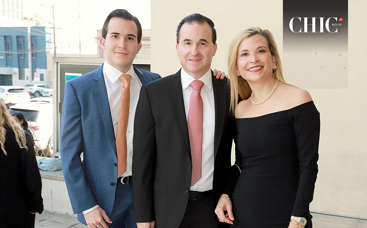 Cristóbal Escamilla, Alberto Escamilla y Mariajosé Sada de Escamilla