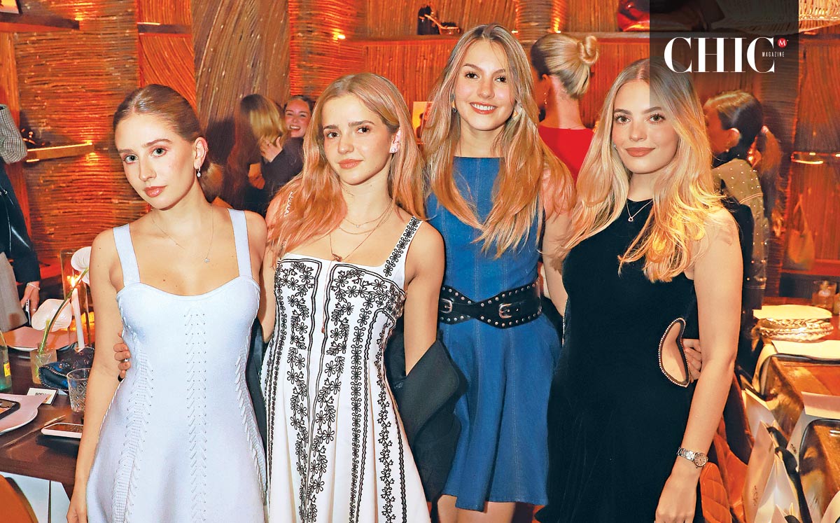 Jimena González, Mariana Llaguno, Natalia Márquez y Valeria Godínez. Fotos: Daniel Saldívar