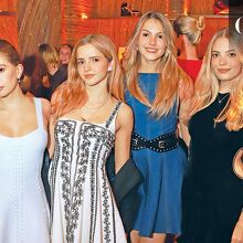 Jimena González, Mariana Llaguno, Natalia Márquez y Valeria Godínez. Fotos: Daniel Saldívar