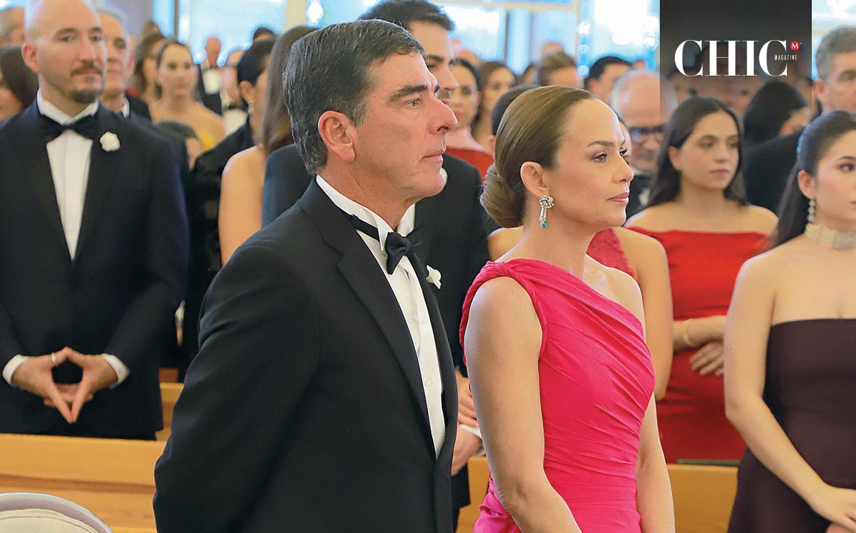 Mamá del Novio. Nora Tassinari de Rodríguez junto a Roberto Rodríguez