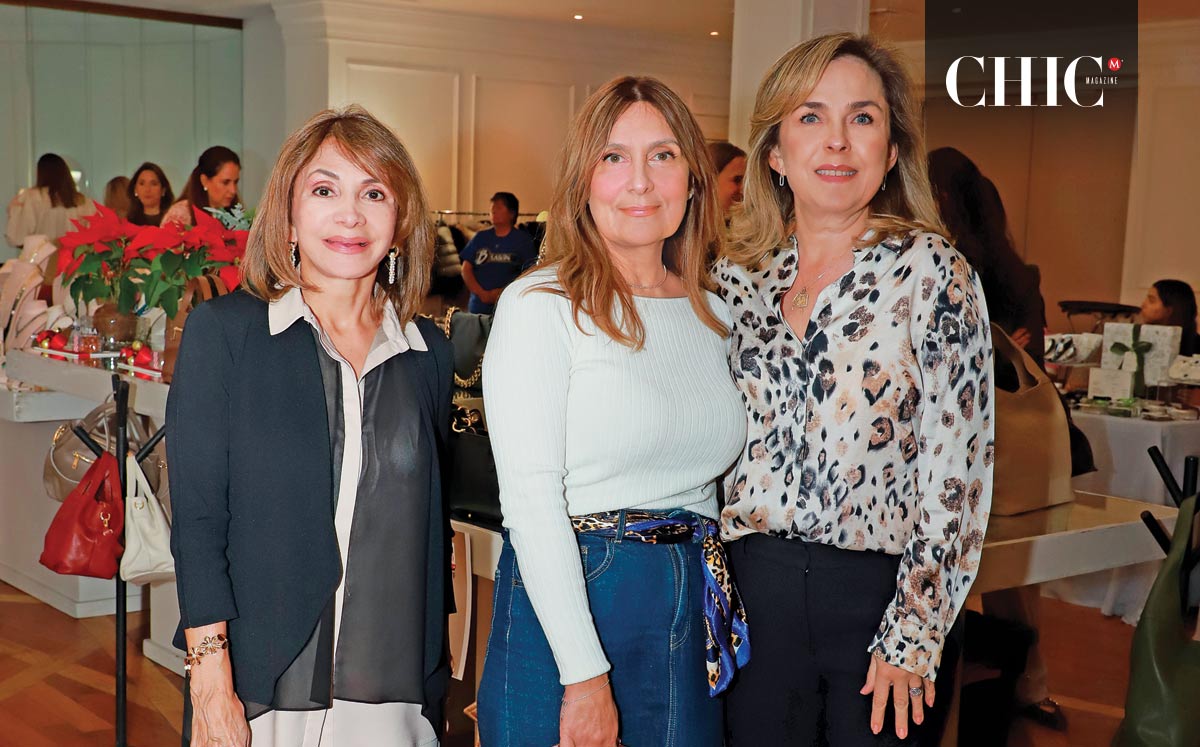 María Elena Dávila, Omega Kuri y Tere Sauza