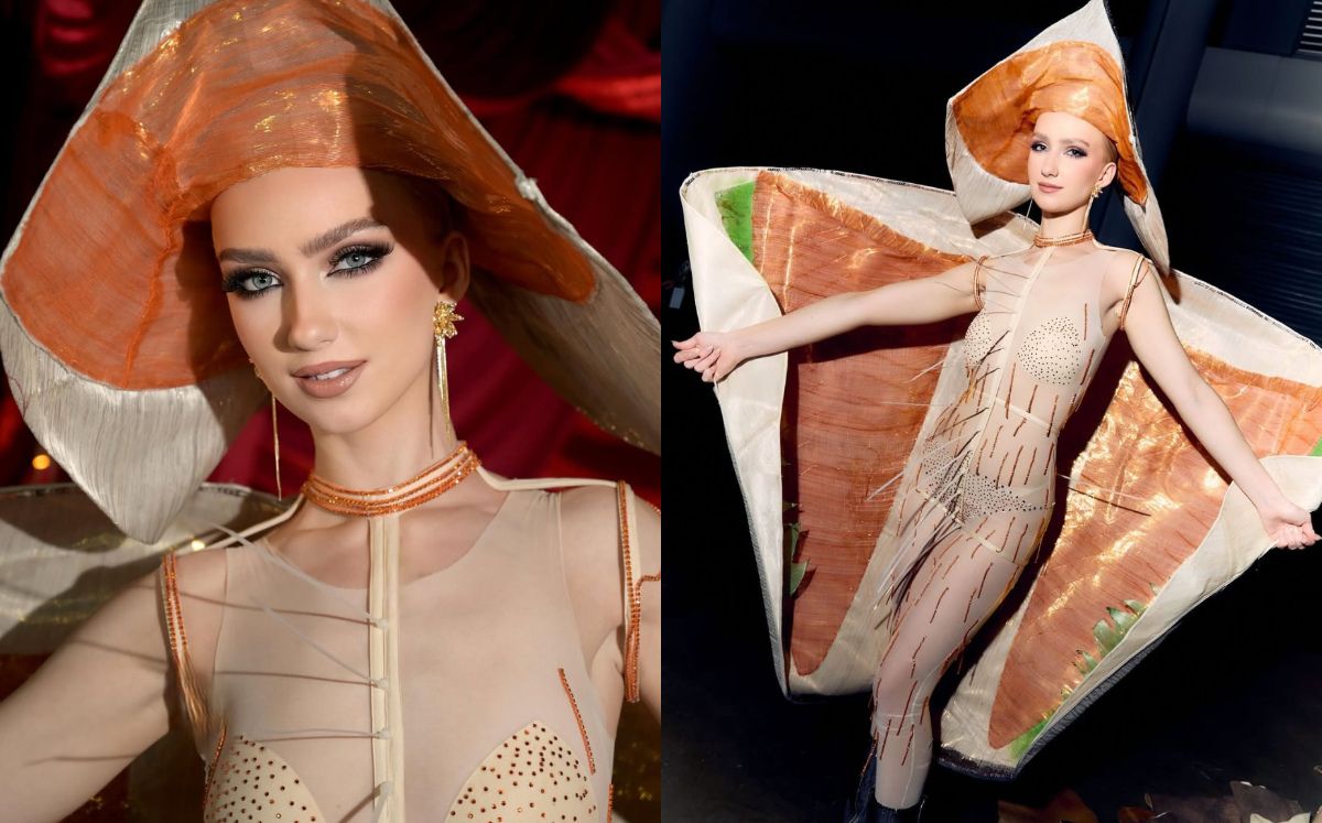 Miss Noruega: ¿Por qué llevó un traje de salmón a Miss Universo? (Foto: Instagram)