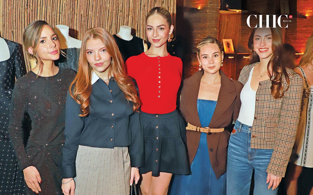 Vane Jiménez, Andrea Denigris, Mallory Caballero, Mache Ayala y Dany Peralta