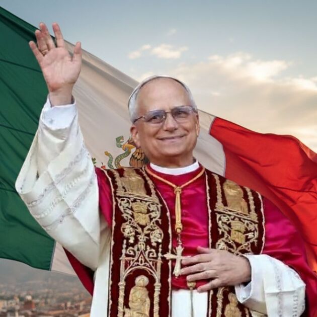 El Papa León visitaría México (IA)