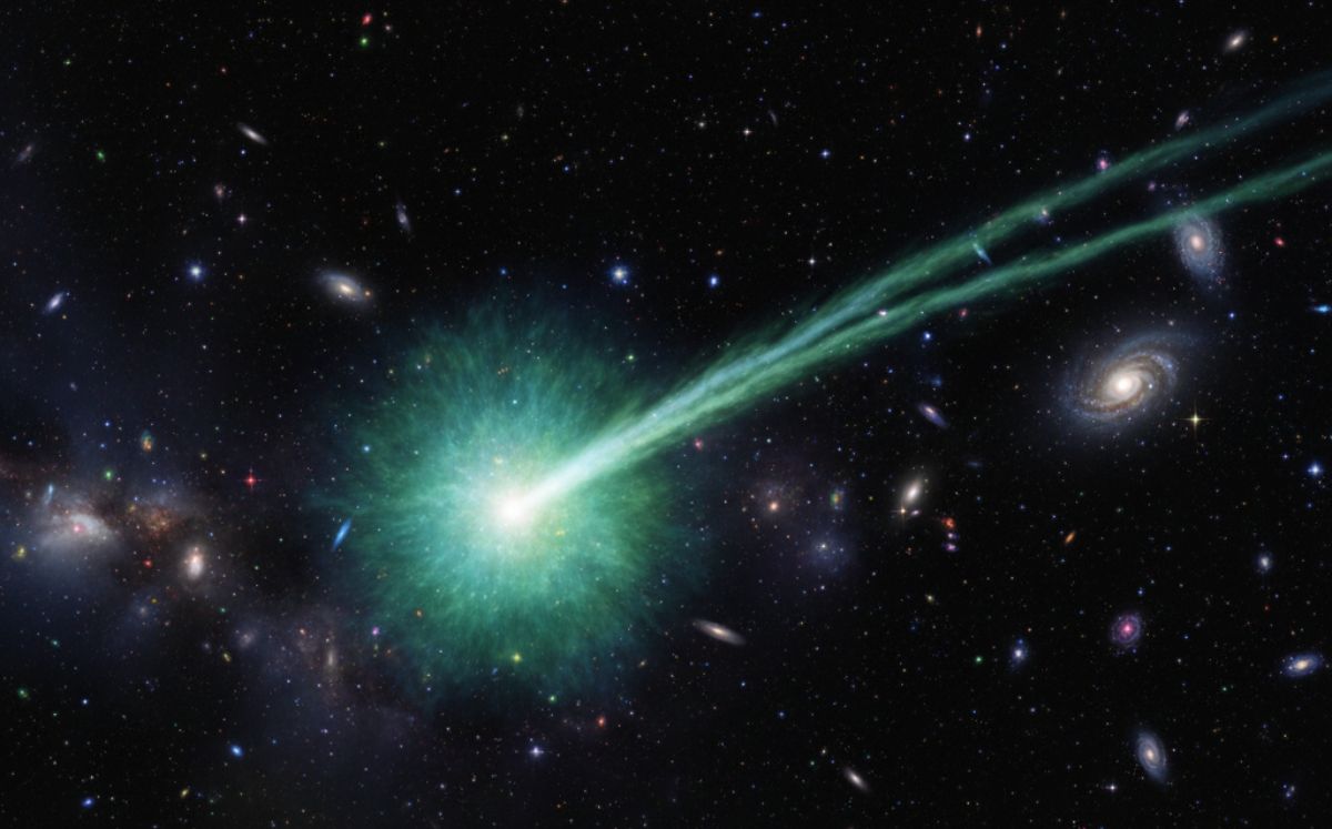 La NASA publicó nuevas imágenes del cometa 3I/ATLAS (IA)